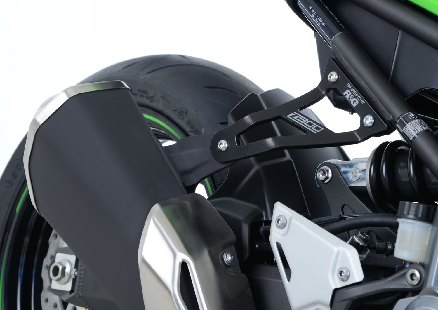R&G Racing Exhaust Hanger & Left Hand Footrest Blanking Plate (kit) for Kawasaki Z900 '73-'21 R&G Racing Exhaust Hanger & Left Hand Footrest Blanking Plate (kit) for Kawasaki Z900 '73-'21